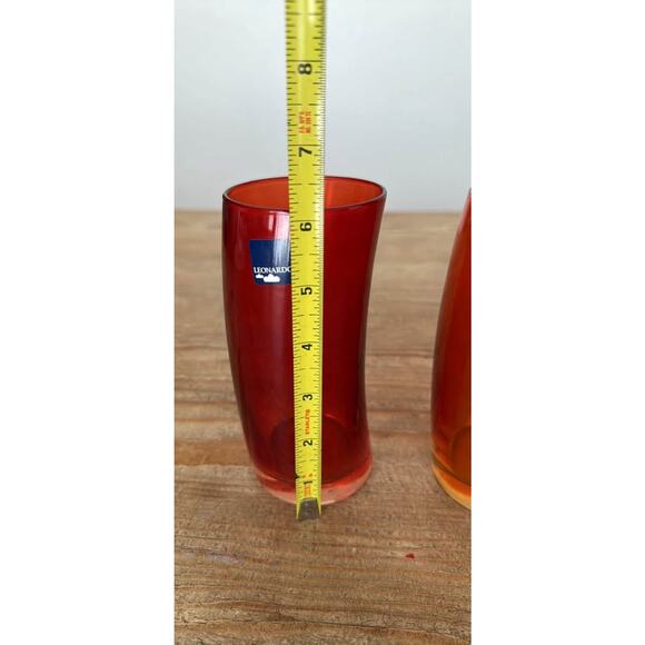 Vintage MCM 2 Leonardo Germany Swing Curved Glasses - Picture 7 of 7